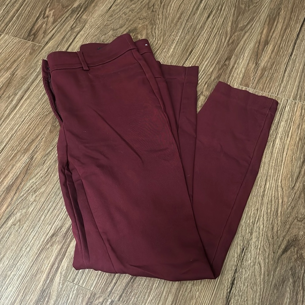 Burgundy Loft Pants